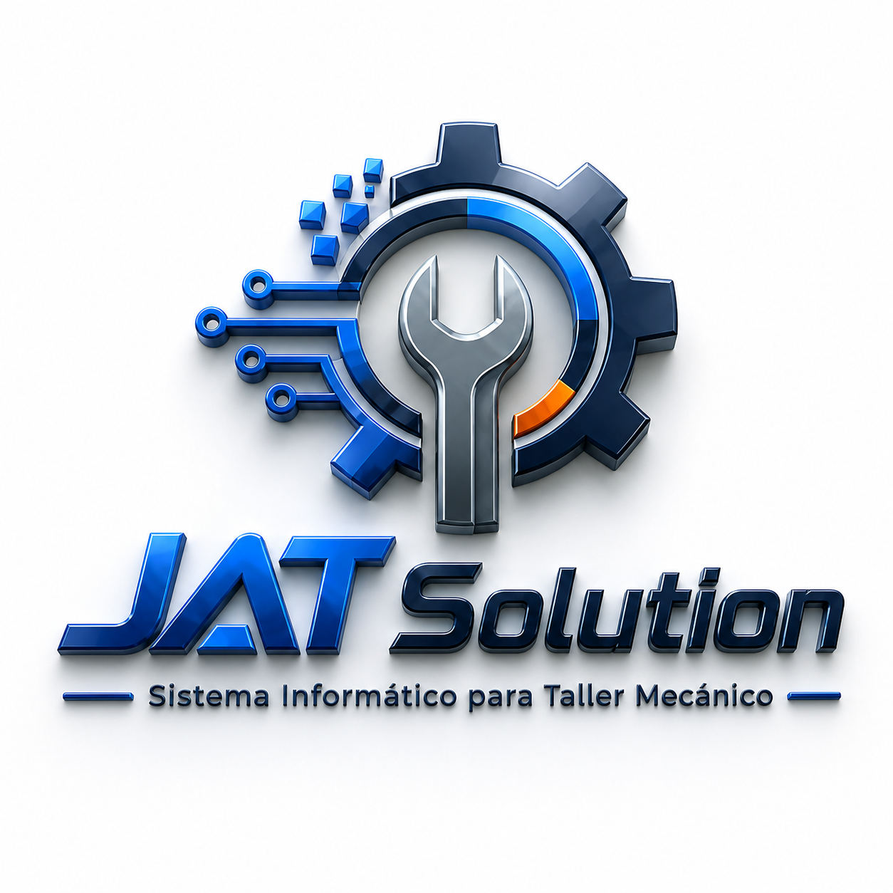 Logo oficial JAT Solution, sistema informático para taller mecánico